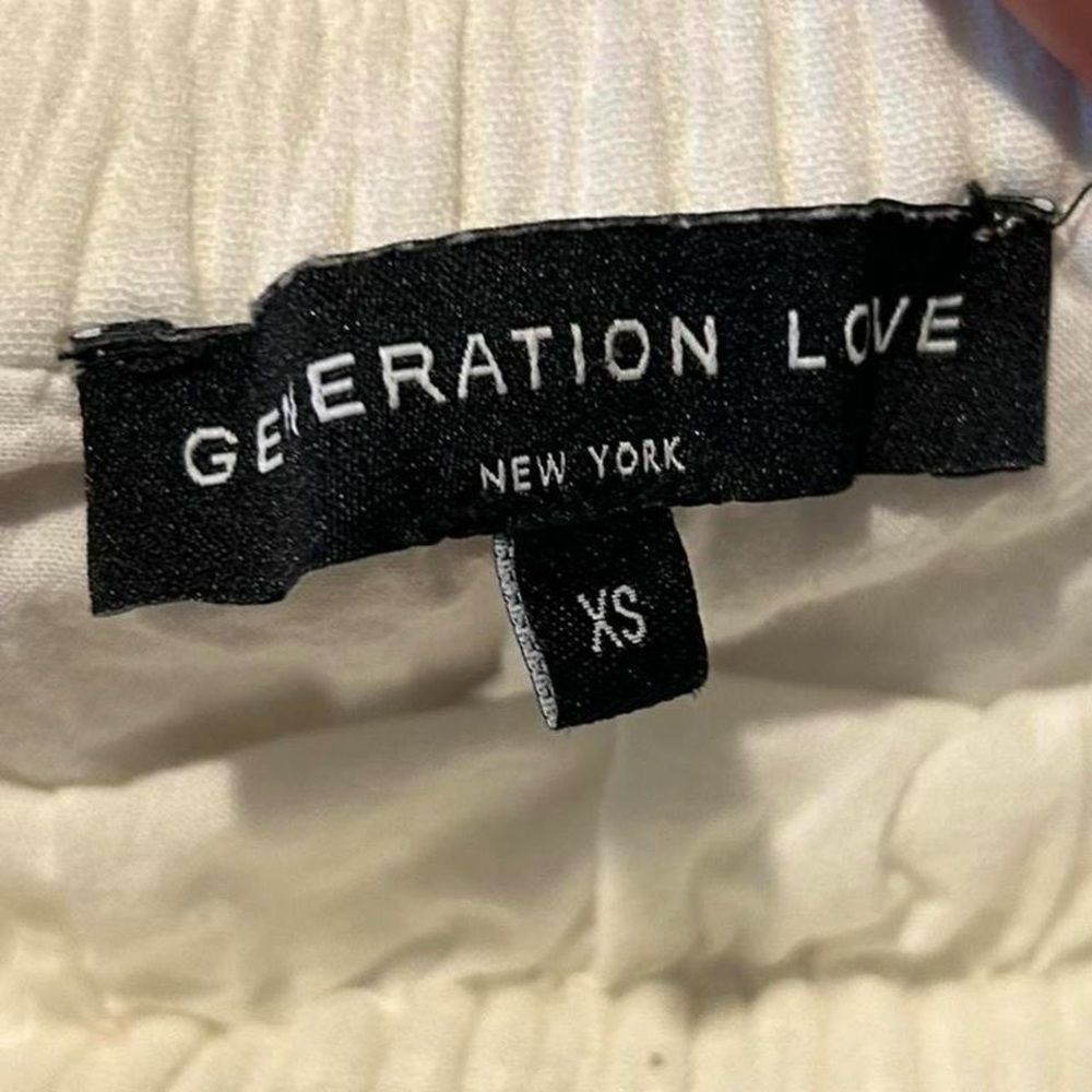 Generation Love Cream Ruffled Mini Skirt - Picture 8 of 8